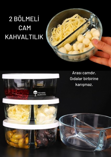 2 Bölmeli Polar Kase 3 Adet