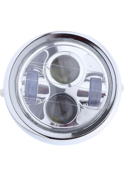 6.5 "inç Motosiklet Far Drl Cafe Racer White Için LED Yuvarlak Işık - 114 cm (Yurt Dışından) fiyatları