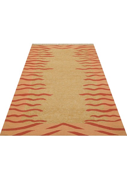 Gerçek El Dokuma Vintage Kilim 137 x 218 cm 8675