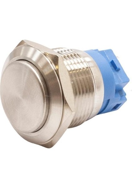 19A-G1Z 19MM Çıkık Anahtarlı Metal Buton