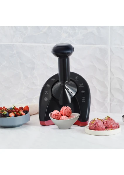 Frozen Healthy Ice Cream Machine Sağlıklı Dondurma ve Sorbe Makinesi Cranberry