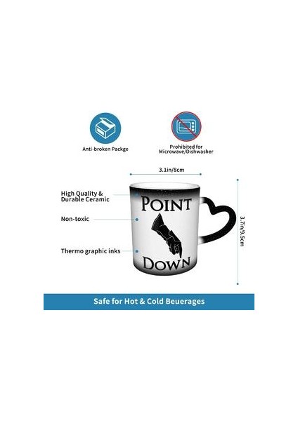 Patlayıcı 11OZ Renk Değiştirme Kupası Termal Hassas Sıcaklık Değiştirme Kupası Seramik Sürgün Edildiğinde Sıcak Kupası(Yurt Dışından) fırsatları