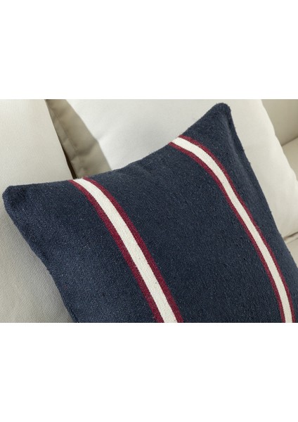 Adelia Dokuma Kırlent Kılıfı 45 x 45 cm Lacivert fiyatları