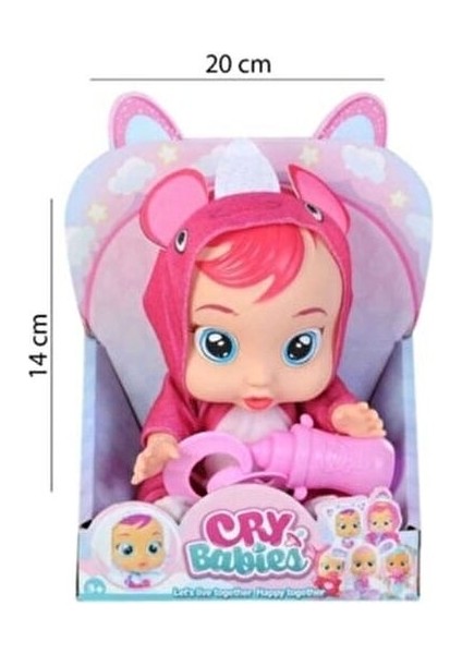 Cry Babies Sesli Emzikli Biberonlu Oyuncak Et Bebek modelleri