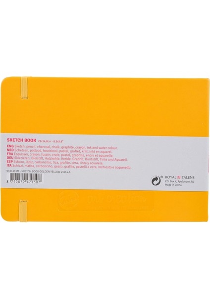 Tac Sketc Blok Sarı 21X15 cm 140 gr