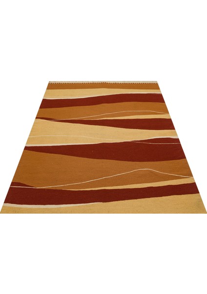 Vintage El Dokuma Kilim 141 X193 cm 8676