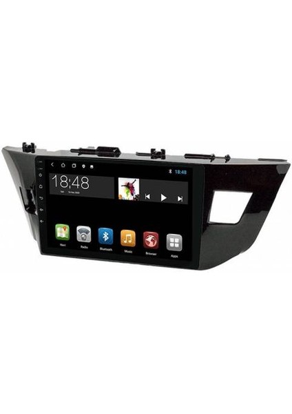 Nakamachi Toyota Corolla 2013-2015 Android Sistem Carplay Destekli Multimedia Navigasyon Teyp