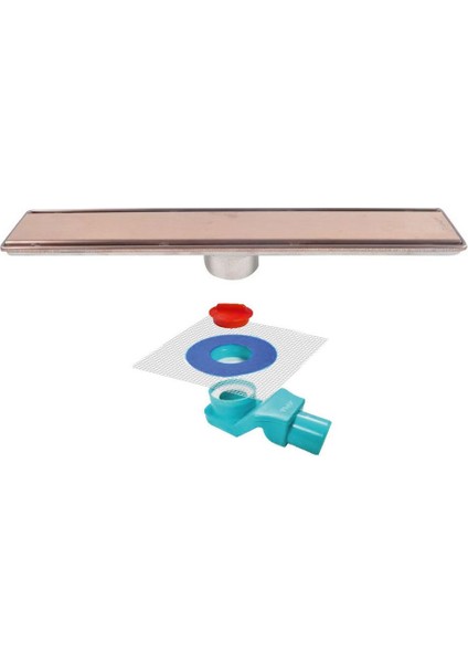 Line 6 Bronz Plain 40CM Izgaralı Duş Kanalı 1156-1034000-51