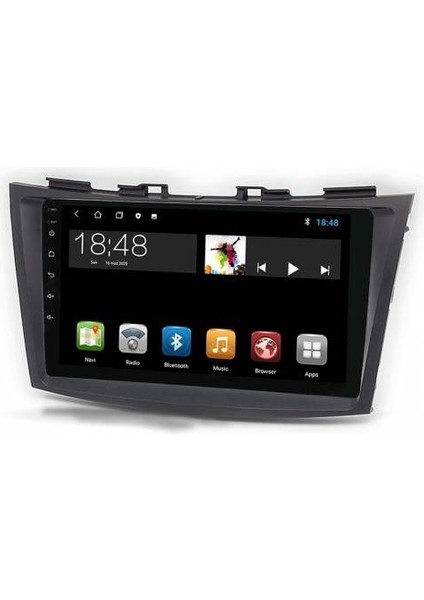 Nakamachi Suziki Swift 2011-2017 Android Sistem Carplay Destekli Multimedia Navigasyon Teyp