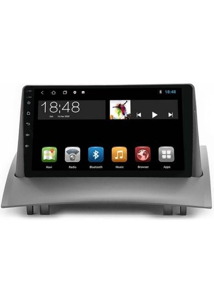 Nakamachi Renault Megane 2 2002-2009 Android Sistem Carplay Destekli Multimedia Navigasyon Teyp