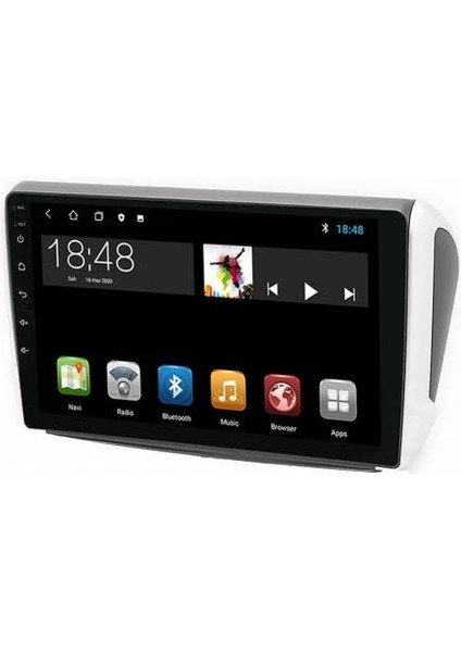 Nakamachi Peugeout 208 2008 2014-2018 Android Sistem Carplay Destekli Multimedia Navigasyon Teyp