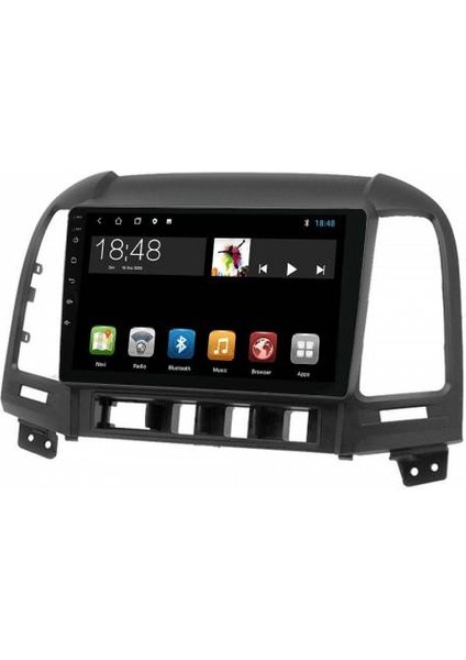 Nakamachi Hyundai Santa Fe 2006-2012 Android Sistem Carplay Destekli Multimedia Navigasyon Teyp