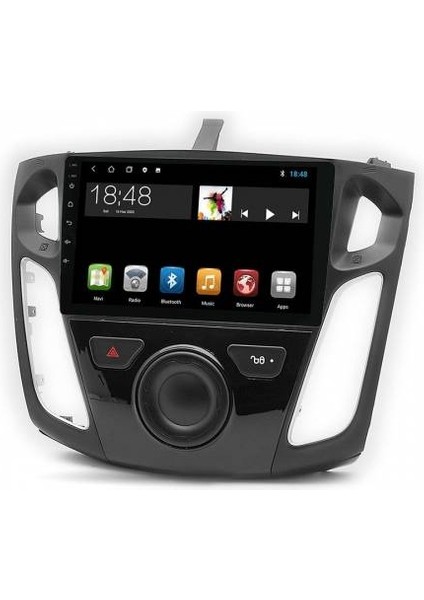 Nakamachi Ford Focus 3 4 Android Sistem Carplay Destekli Multimedia Navigasyon Teyp