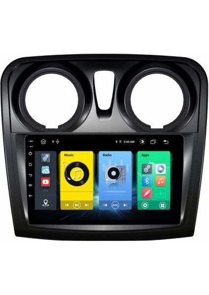 Nakamachi Dacia Duster Sandero 2014-2020 Android Sistem Carplay Destekli Multimedia Navigasyon Teyp