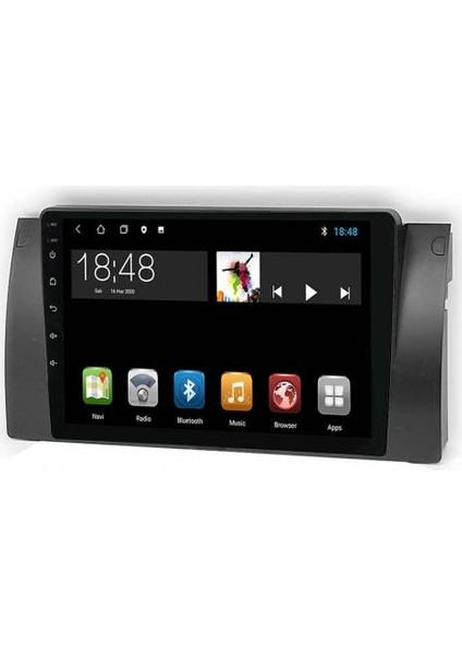 Nakamachi Bmw E39 1996-2006 Android Sistem Carplay Destekli Multimedia Navigasyon Teyp