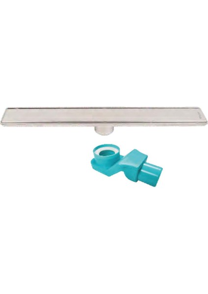 Line 6 Plain 40 cm Izgaralı Krom Duş Kanalı 1156-1034000-01