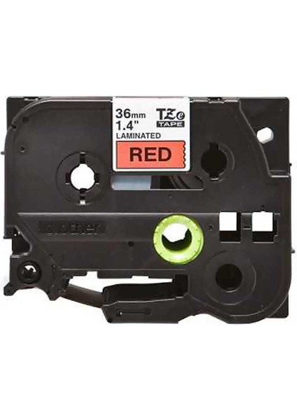 12TZ431 Etiket Makinesi Şeridi 12 mm Kırmızı-Siyah fiyatları