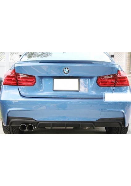 Bmw F30 2012 - 2018 M Performance Difüzör (Plastik)