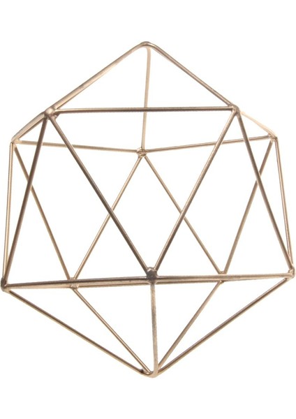 Vintage Metal Pirinç Tilland. Hava Bitki Rafı Geometrik Ekici Ev Dekorasyonu E Bakır 11.5 x 11 x 14CM (Yurt Dışından) fiyatları