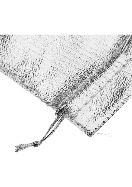 50X Organza Düğün Şeker Çantaları Gümüş Gümüş (Yurt Dışından) fırsatları