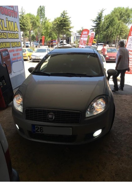 Fiat Linea Makyajsız Sis Farı Uyumlu LED Xenon