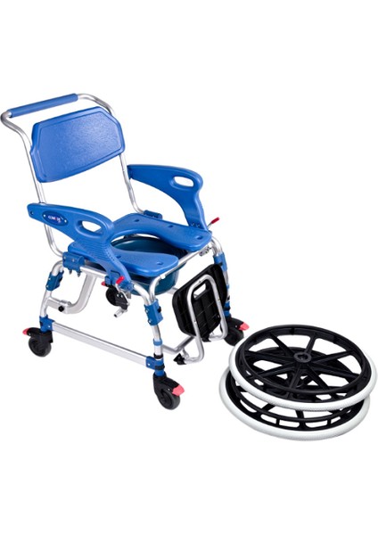 Tekerlekli Banyo ve Tuvalet Özellikli Tekerlekli Sandalye fırsatları