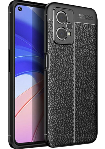 Oneplus Nord Ce 2 Lite 5g Leather Tpu Silikon Kılıf - Siyah