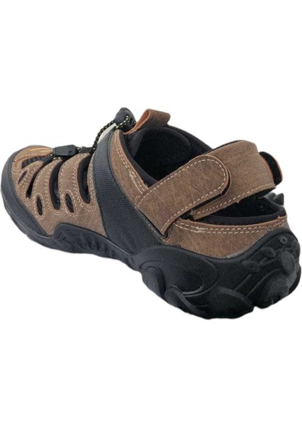 216504 2fx Kahve Erkek Günlük Sandalet modelleri