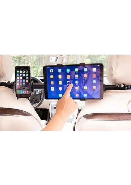 2 1 Araç Tablet Pc Telefon Tutucu Evrensel Raf 360 Derece Arka Koltuk Kafalık Dağı Standı Braketi iPad Tablet Telefon Tutucu (Yurt Dışından) fiyatları