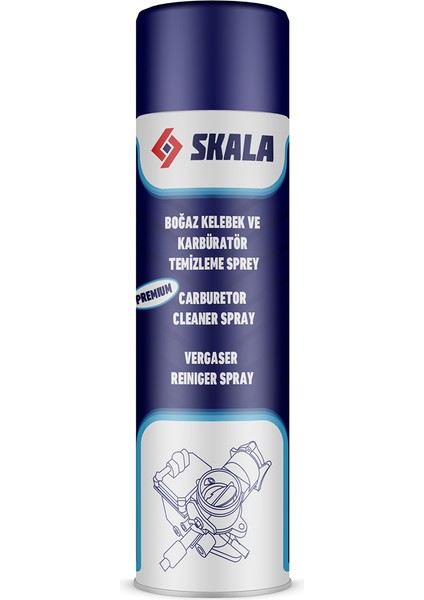 Boğaz Kelebek ve Karbüratör Temizleme Spreyi Premium 500 ml
