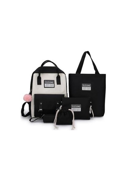 Lise Çantaları, Tuval Seyahat Sırt Çantası (Yurt Dışından)