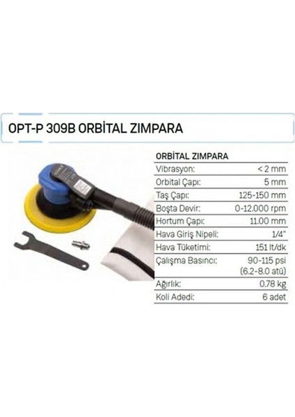 Orbital Zımpara (Osaka.opt-P 309 B)
