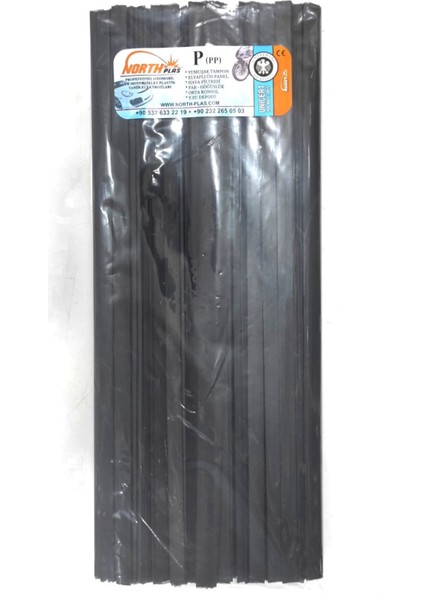 Plastik Kaynak Elektrot Geniş Siyah1 kg