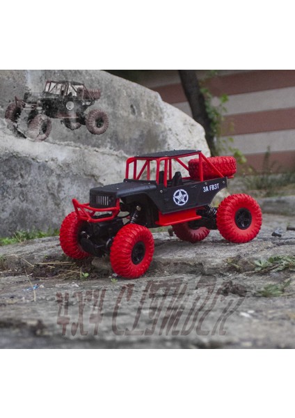 1:14 Off Road 2.4ghz 4x4 U/k-Rock Crawler Dev Boy