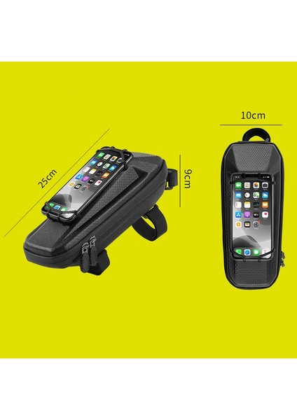Bisiklet YP0707263 Bisiklet Açık Ön Işın Çantası Eva Sert Kabuk Telefon Çantası Floresan Sarı (Yurt Dışından) modelleri