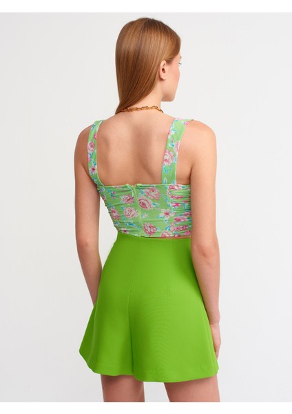 70347 Pileli Şort Etek-Fıstık Y. fiyatları