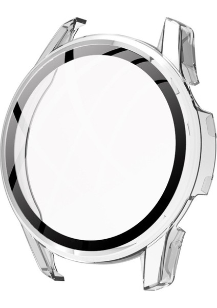 Xiaomi Watch S1 Ekran Korumalı Sert Slim Rubber Kılıf - Şeffaf