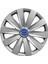 Ford Focus 16 Inç Uyumlu Jant Kapağı Amblemli Gri 4'lü Takım 132 2