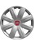 Fiat Siena 14 Inç Uyumlu Jant Kapağı Amblemli Gri 4 Adet 1 Takım 116 2