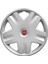 Fiat Brava 14 Inç Jant Kapağı Amblemli Gri 4'lü Set 140 2