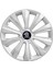 Skoda Fabia 16 Inç Jant Kapağı Amblemli Gri 4'lü Set 143 2