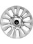 Renault Clio 15 Inç Jant Kapağı Amblemli Gri 4'lü Set 109 2