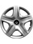 Renault Clio 4 16 Inç Jant Kapağı Amblemli Gri 4'lü Set 120 2