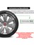 Fiat Fiorino 15 Inç Uyumlu Jant Kapağı Amblemli Gri 4'lü Takım 114 4
