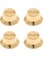 F Fityle 4pcs Gitar Hızı Kontrol Düğmeleri St Gitar Altın Için Hacim Düğmeleri (Yurt Dışından) 2
