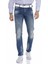 CD319B Açık Mavi Slim Fit Dar Paçalı Erkek Kot Pantolon 1