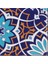 20x20 cm Sp 202 Çiçek Desen Kütahya Iznik Çini Karo 1