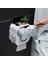 Banyo Su Geçirmez Doku Kutusu Çekmece Plastik Multifold Kağıt Havlu Tutucu Duvara Monte Saklama Kutusu (Yurt Dışından) 2