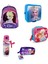 Disney Frozen Elsa Simli Üç Bölmeli Ilkokul Çantası 5 Parça Set 1