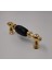 Mutfak Dolap Çekmece Kapak Mobilya Kulbu 96 mm Lüks Metal Kulp (Altın Renk) 5